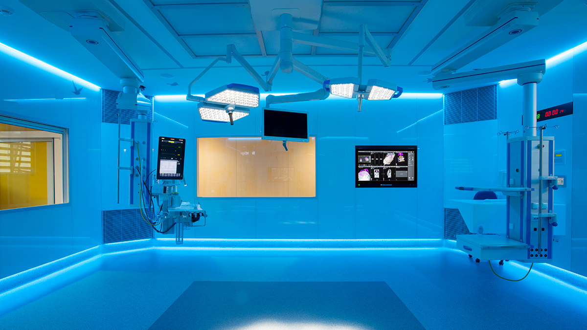 Arquitectos bloque quirúrgico Hospital Sant Joan de Déu