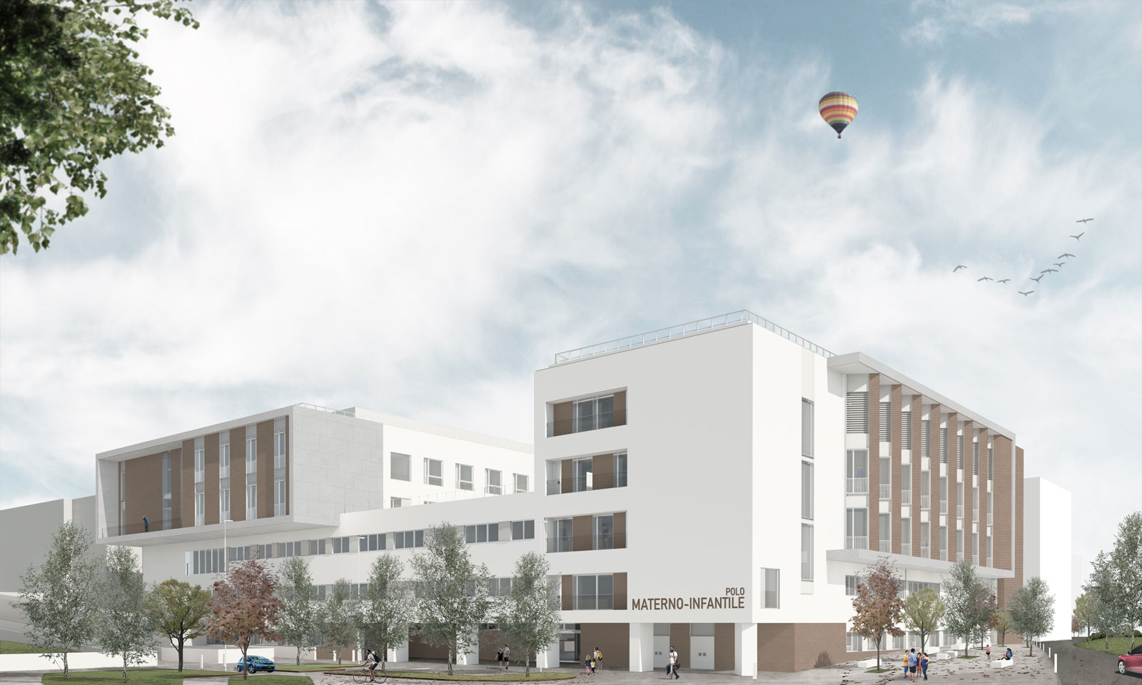 Arquitectos Polo Materno Infantil Módena